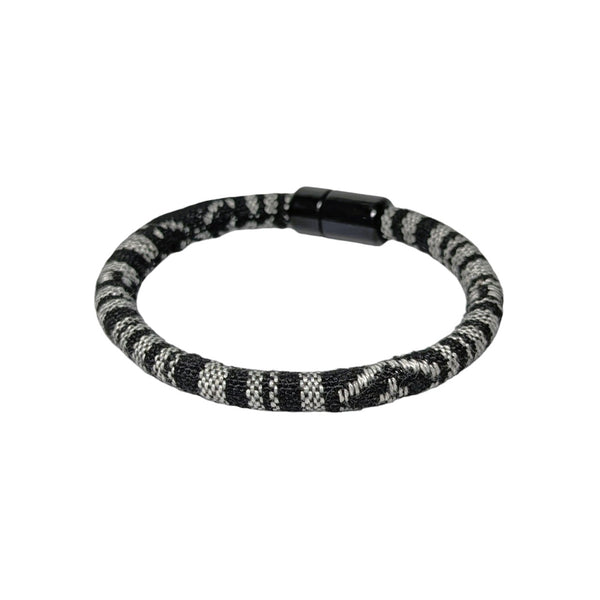 Onyx Loop Woven Bracelet