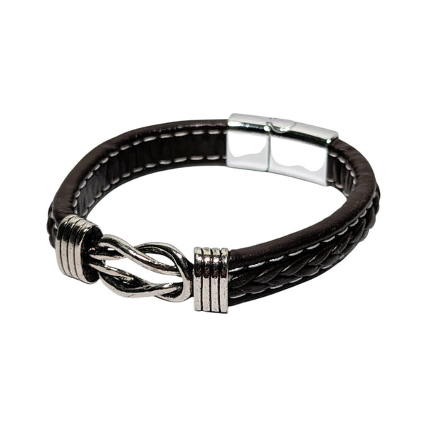 Black Braided Luxe Bracelet